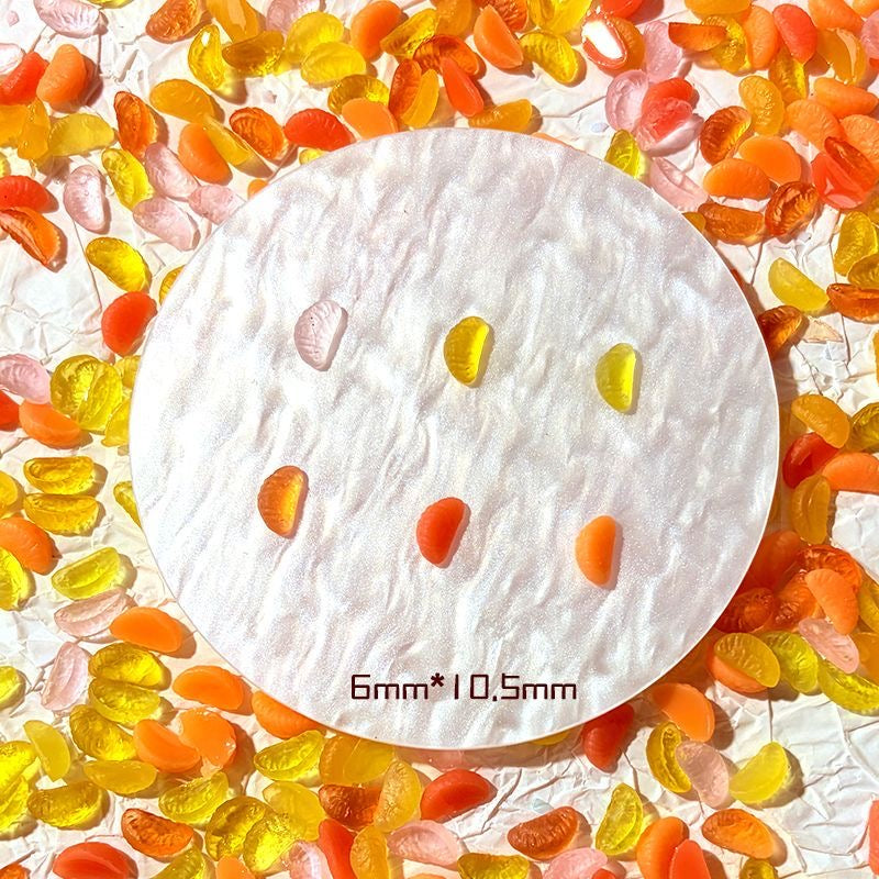 Mini Fruit Resin Charms | Miniature Food Play Accessories