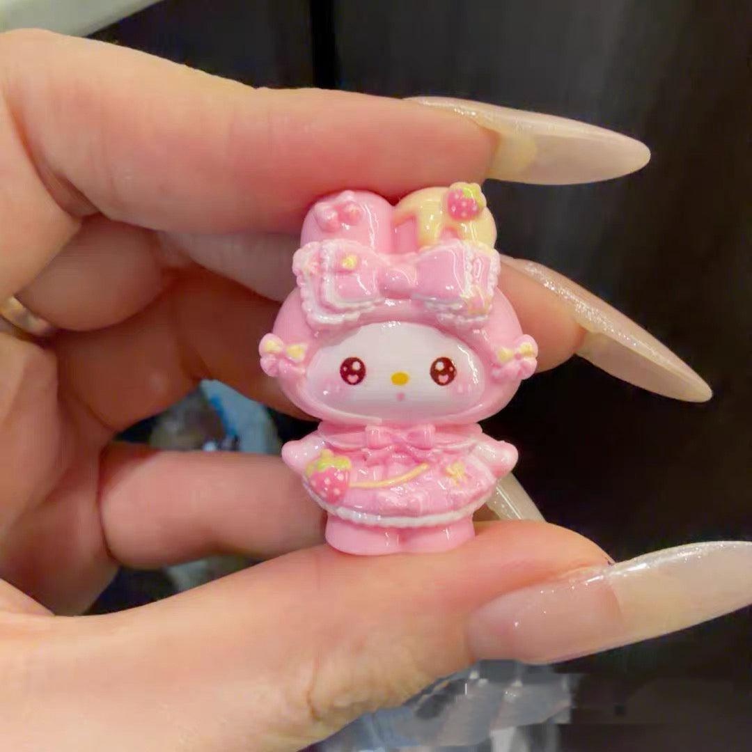 3D Melody resin cartoon charm