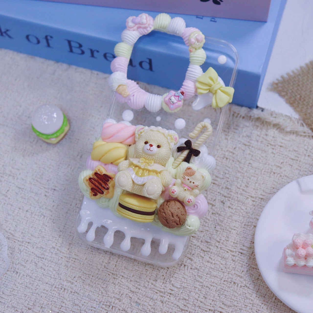 Macaron color matching cream rubber mobile phone case