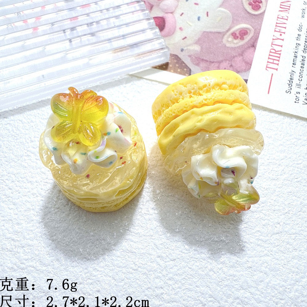 Butterfly cake resin cartoon accessories