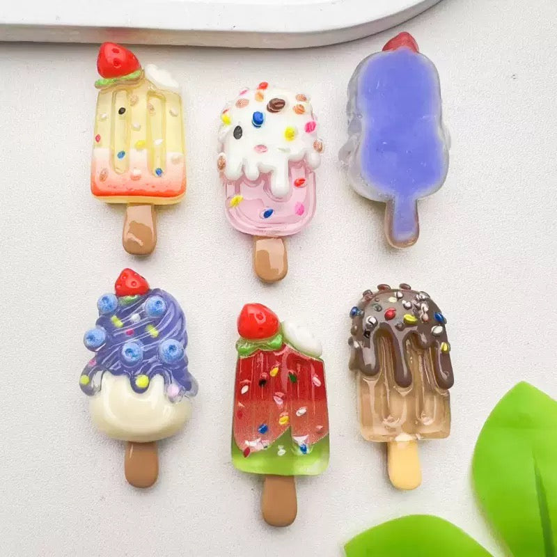 Luminous fruit ice cream