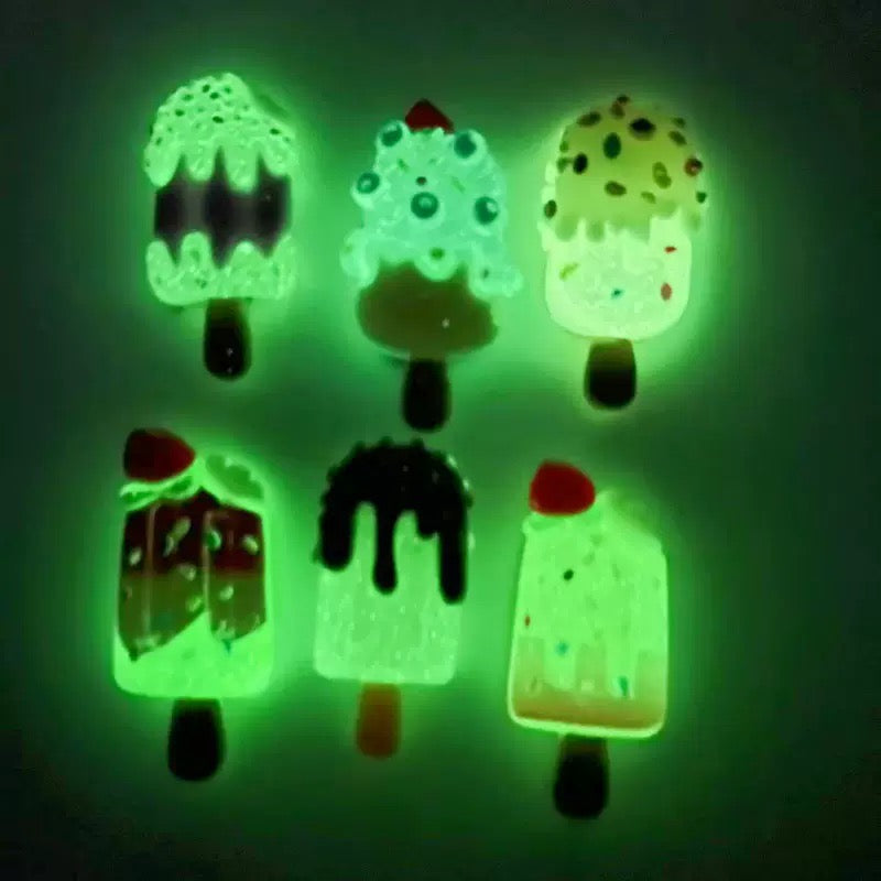 Luminous fruit ice cream
