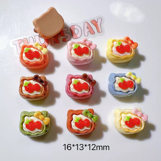 The charm of mini cat-shaped cakes