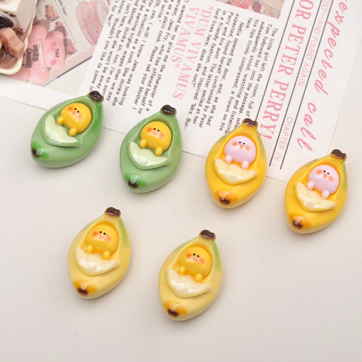 Three-dimensional banana bed