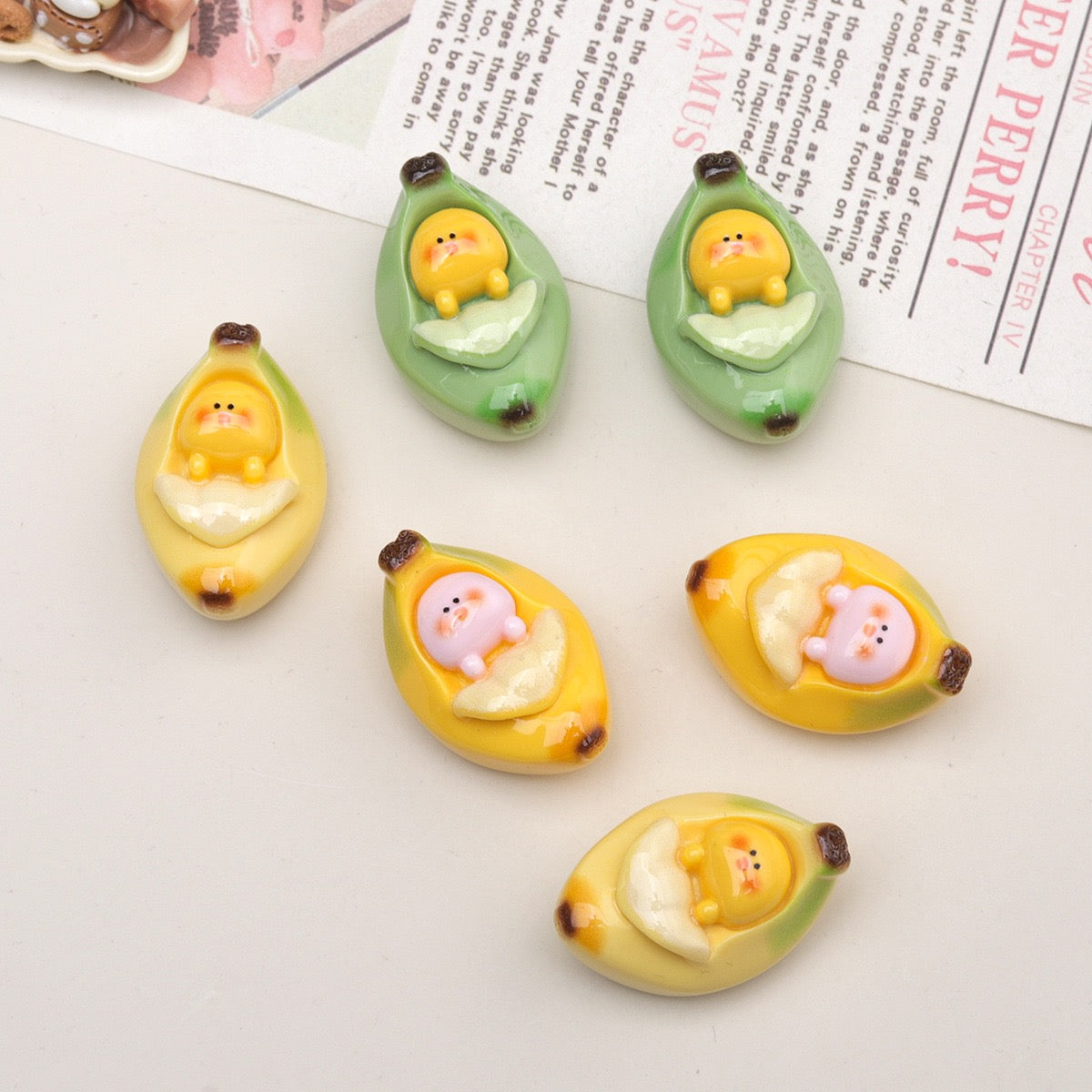 Three-dimensional banana bed