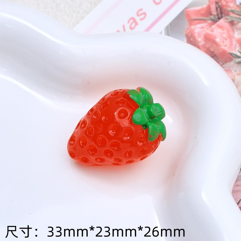 Luminous resin three-dimensional fruit