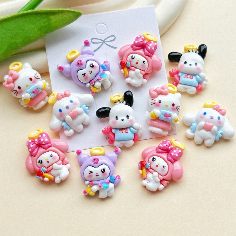 Cute resin cartoon accessories