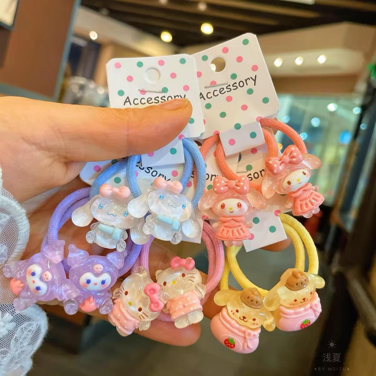 Cute resin cartoon accessories