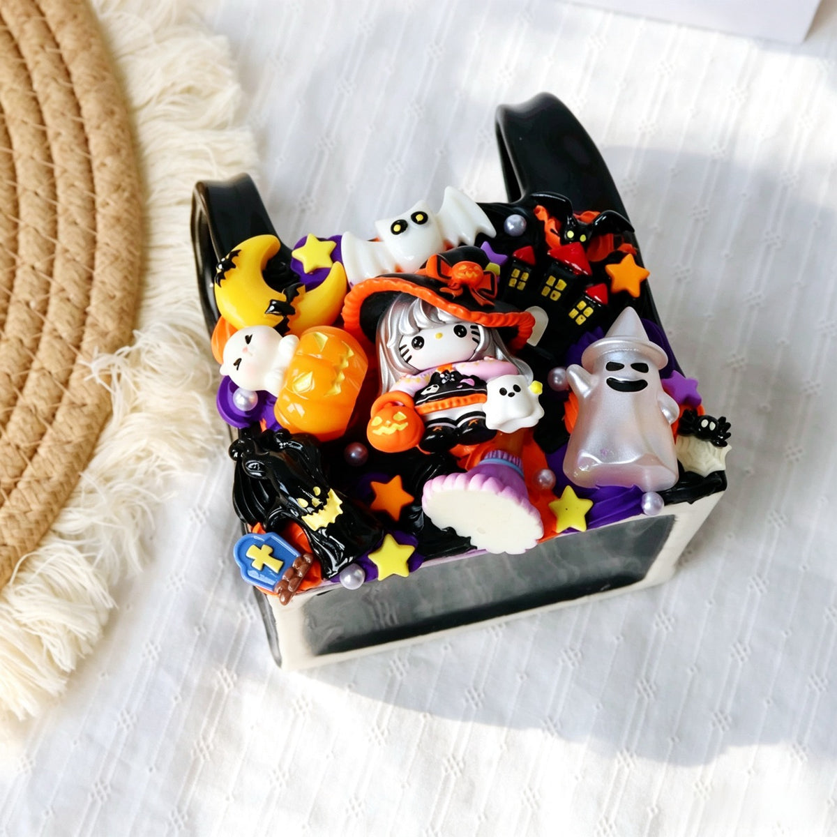 Halloween Handbag-Shaped Pen Holder