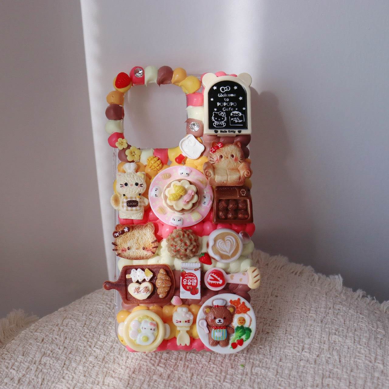 Food Play Series Cream Glue Mobile Phone Case