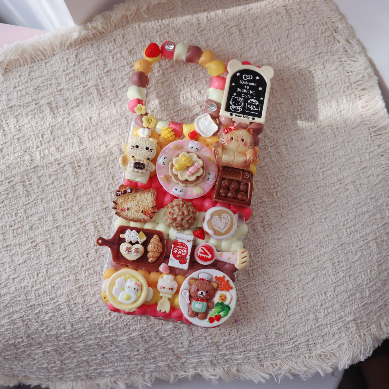 Food Play Series Cream Glue Mobile Phone Case