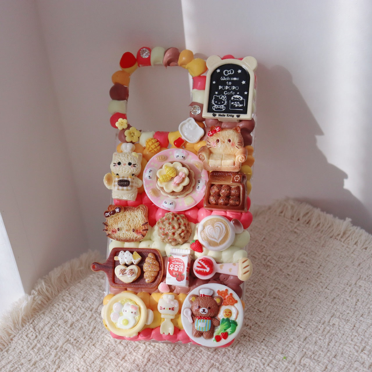 Food Play Series Cream Glue Mobile Phone Case
