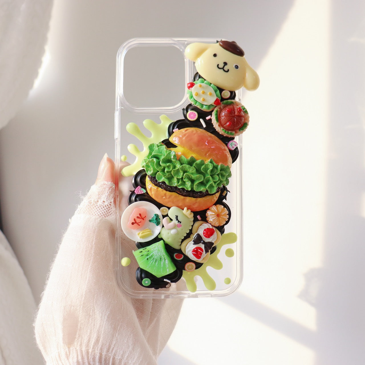 Food Play Series Cream Glue Mobile Phone Case (multiple styles)