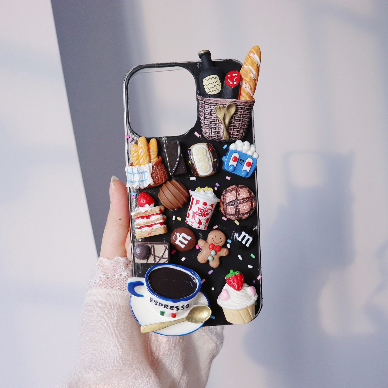 Food Play Series Cream Glue Mobile Phone Case (multiple styles)