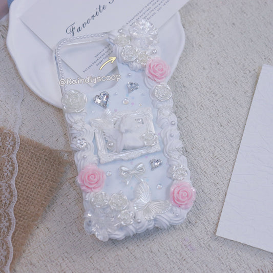 Gentle Dream · Pink and White Rose Shell