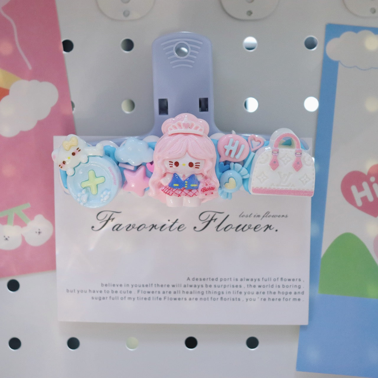 Blue Magnetic Creamy Glue File Folder