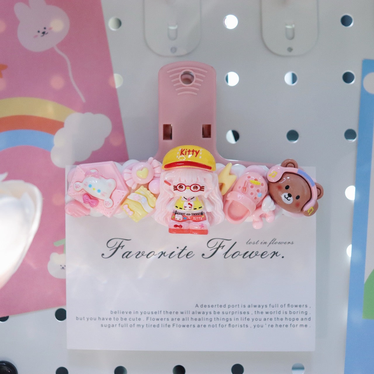 Pink Magnetic Creamy Glue File Folder