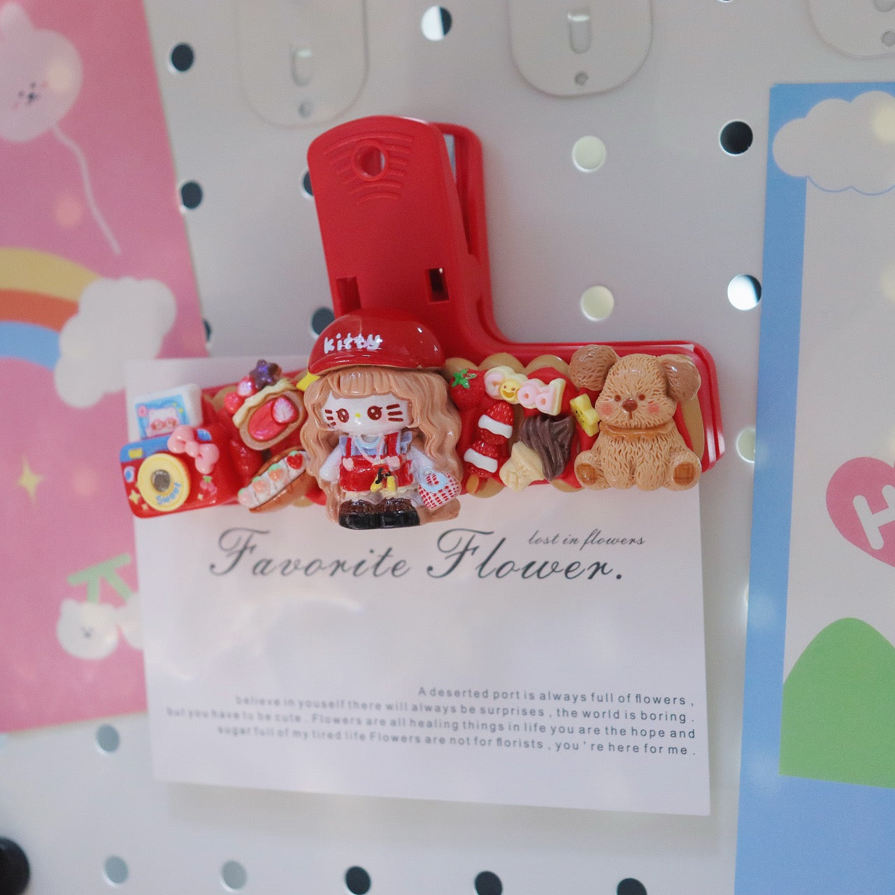 Red Magnetic Creamy Glue File Folder