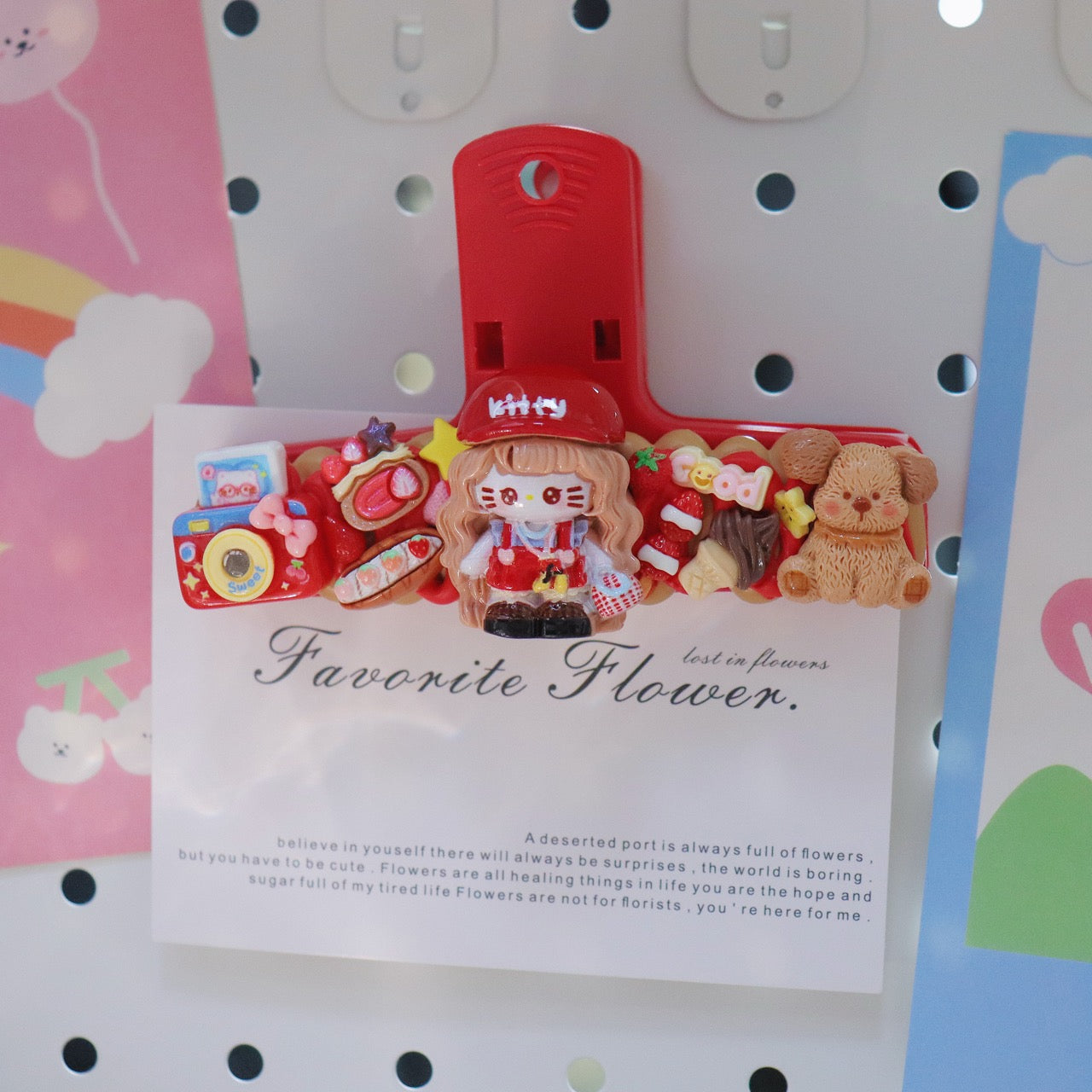 Red Magnetic Creamy Glue File Folder