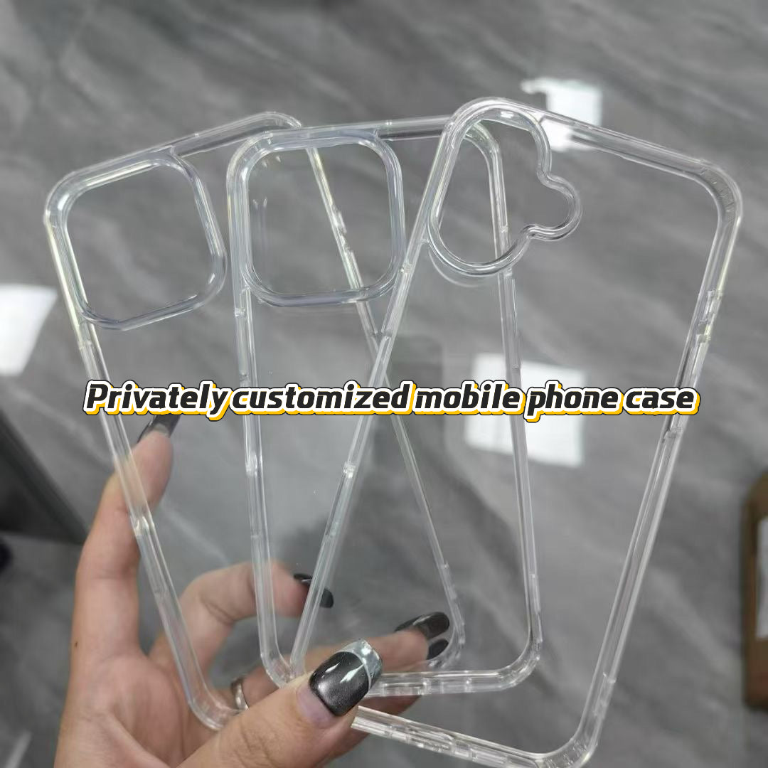 Crystal AB epoxy resin handmade customized mobile phone case| All models DIY handmade case | Accessories color matching free choice |