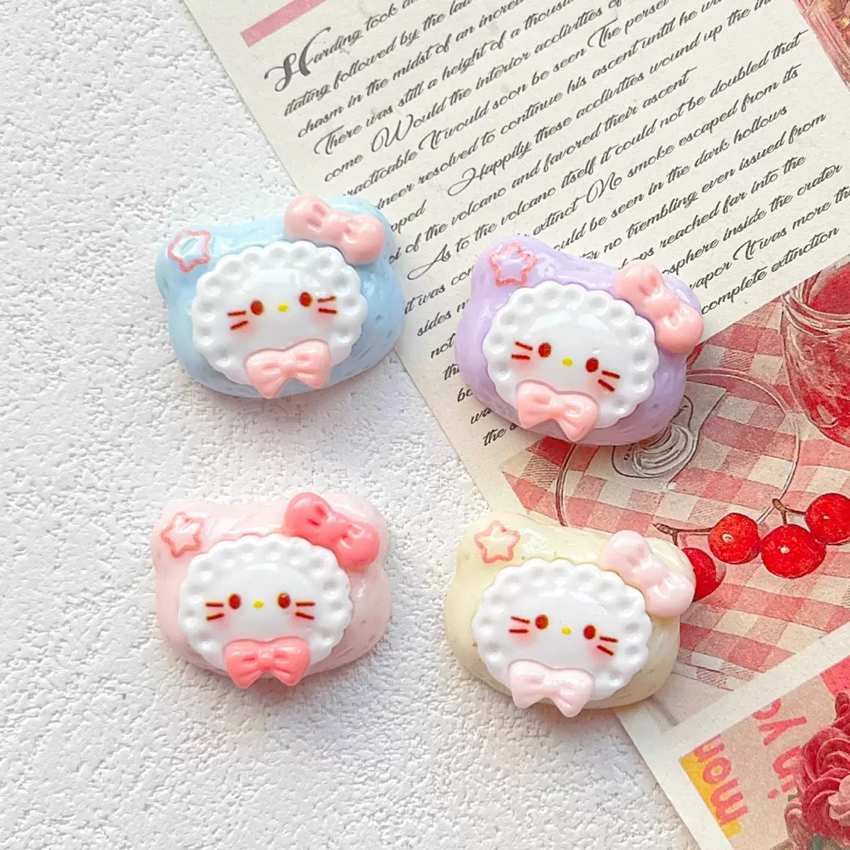 Kt resin cookies