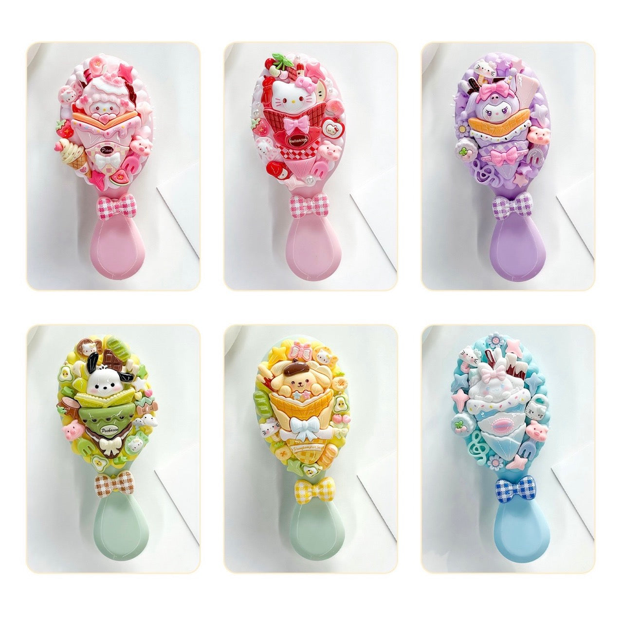 Cream glue air cushion comb DIY material package