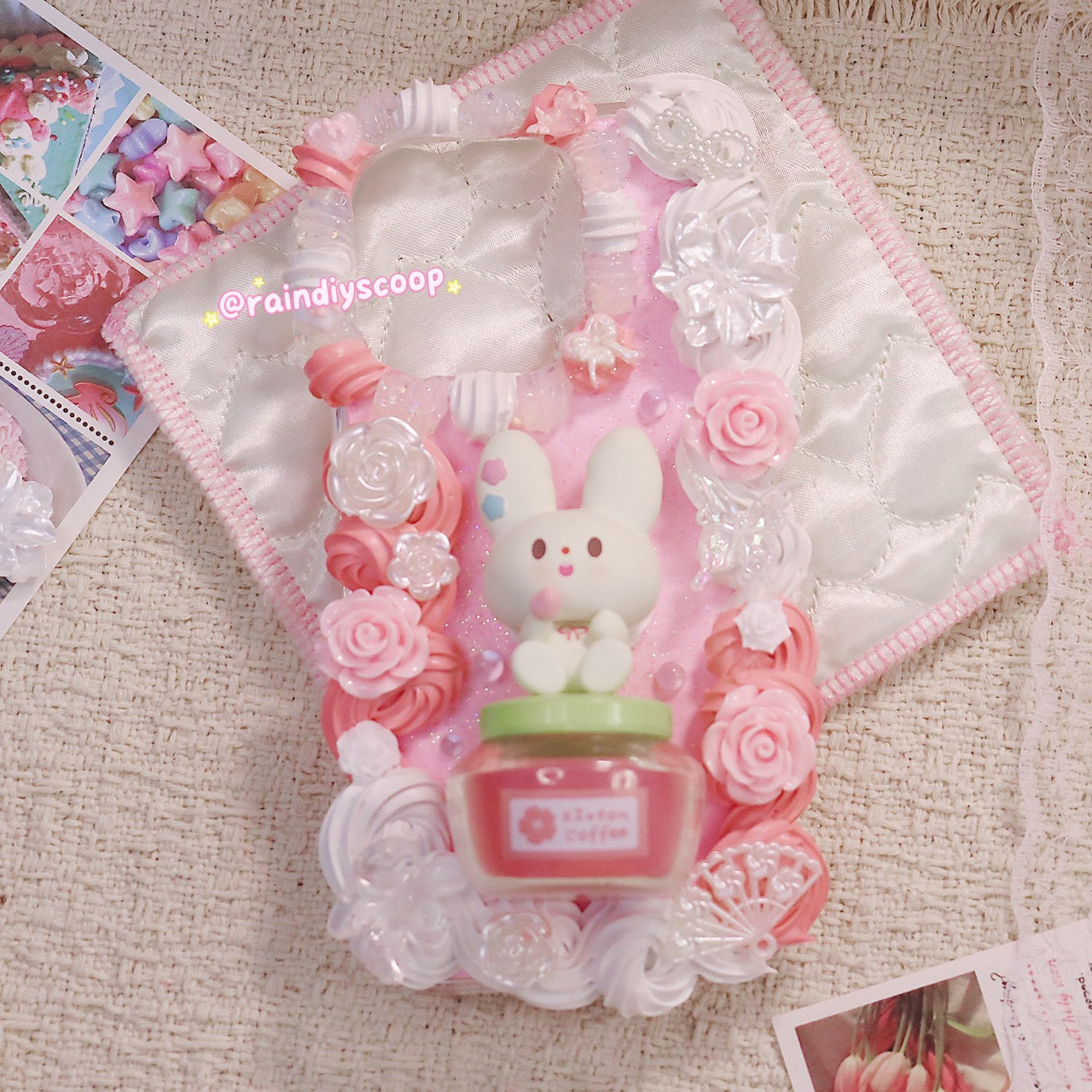 Strawberry jam cream gel mobile phone case