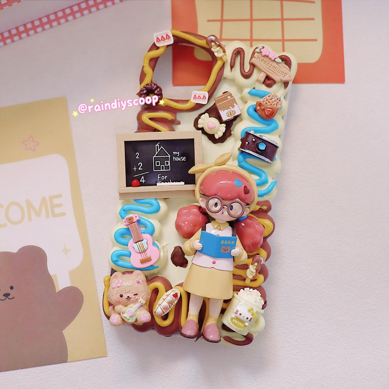 Molinta Spring Series - Diary Mood Customized Creamy Gel Phone Case
