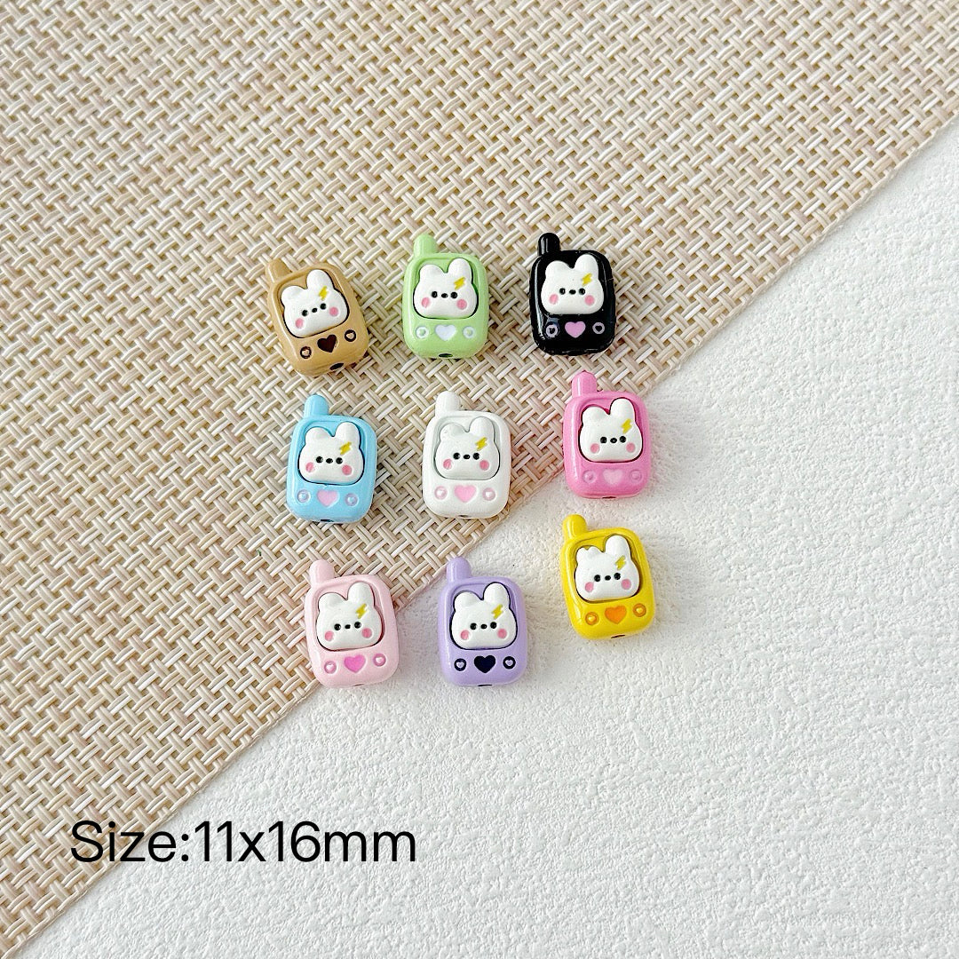 Cartoon mobile phone yogurt box alloy accessories