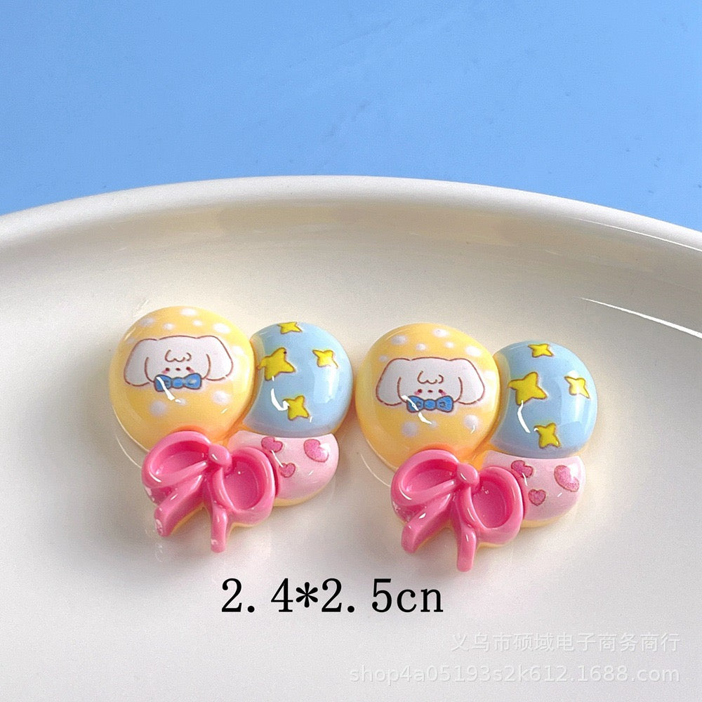 Cute resin cartoon charm