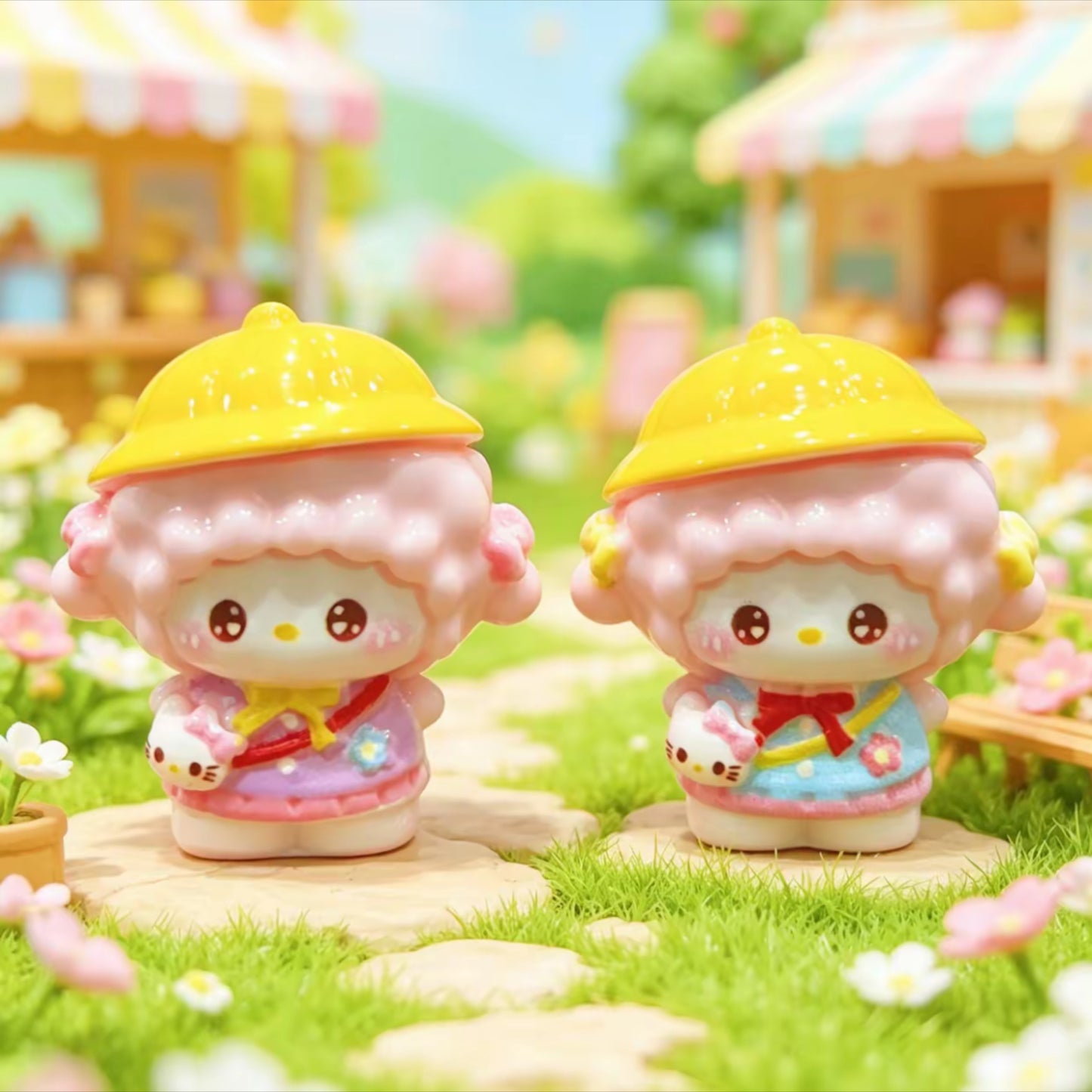3D cartoon charm multi-style (sheep modeling)