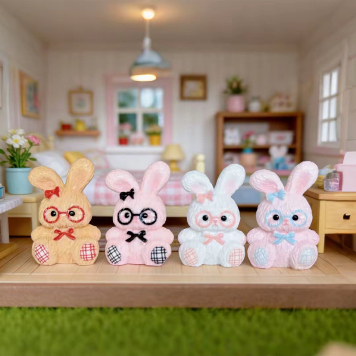 3D cartoon charm multi-style (rabbit modeling)
