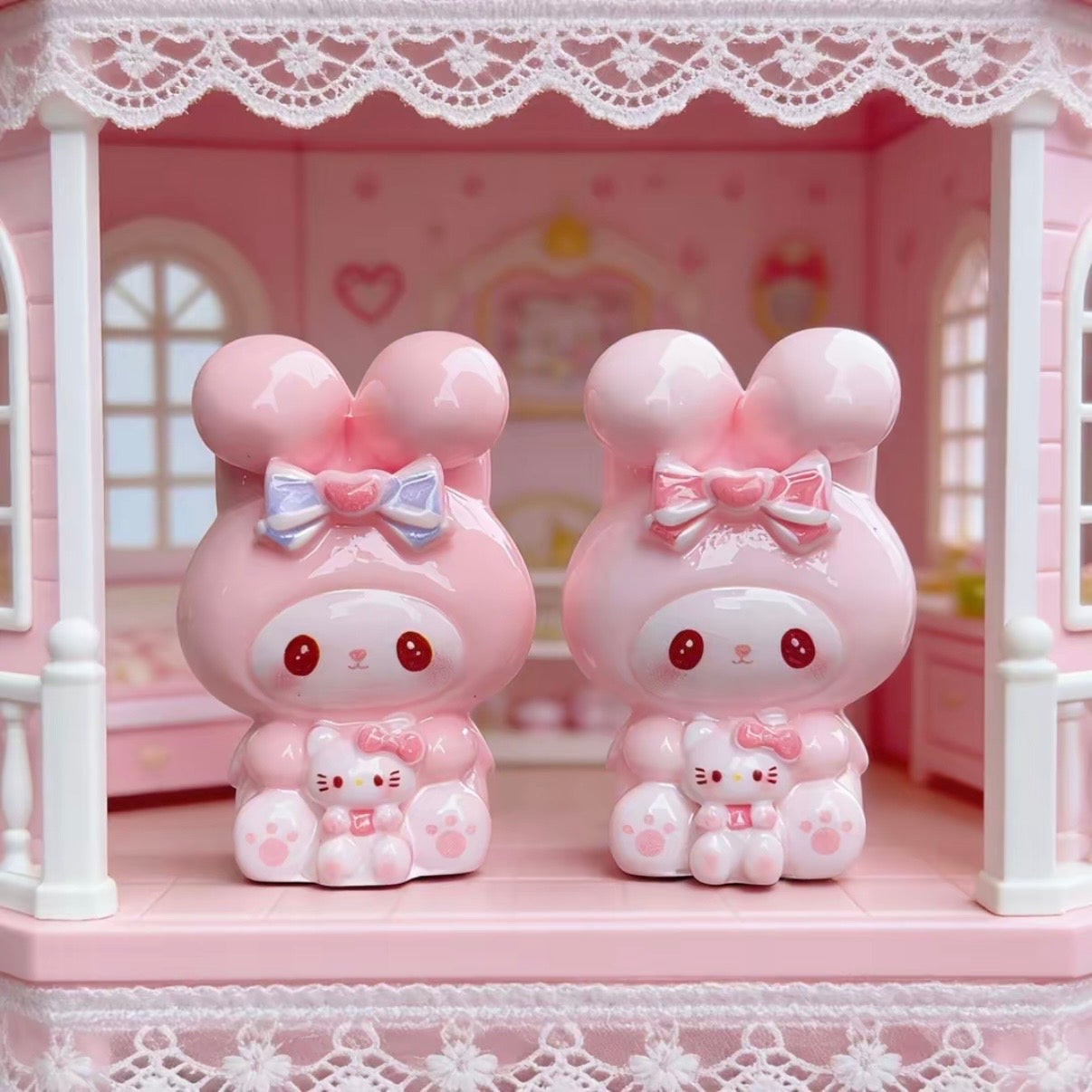 3D cartoon charm multi-style (rabbit modeling)