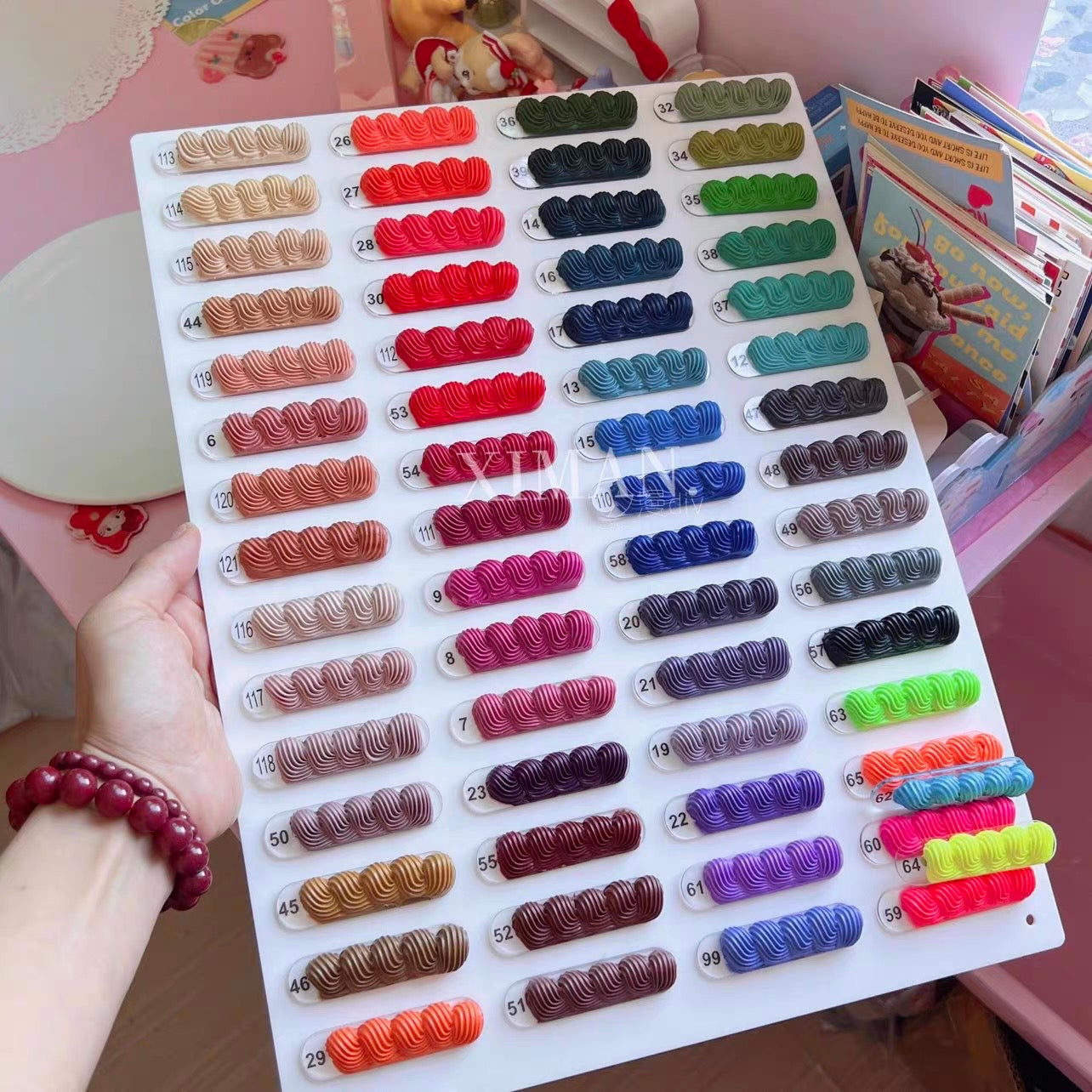 100g 122-color cream glue