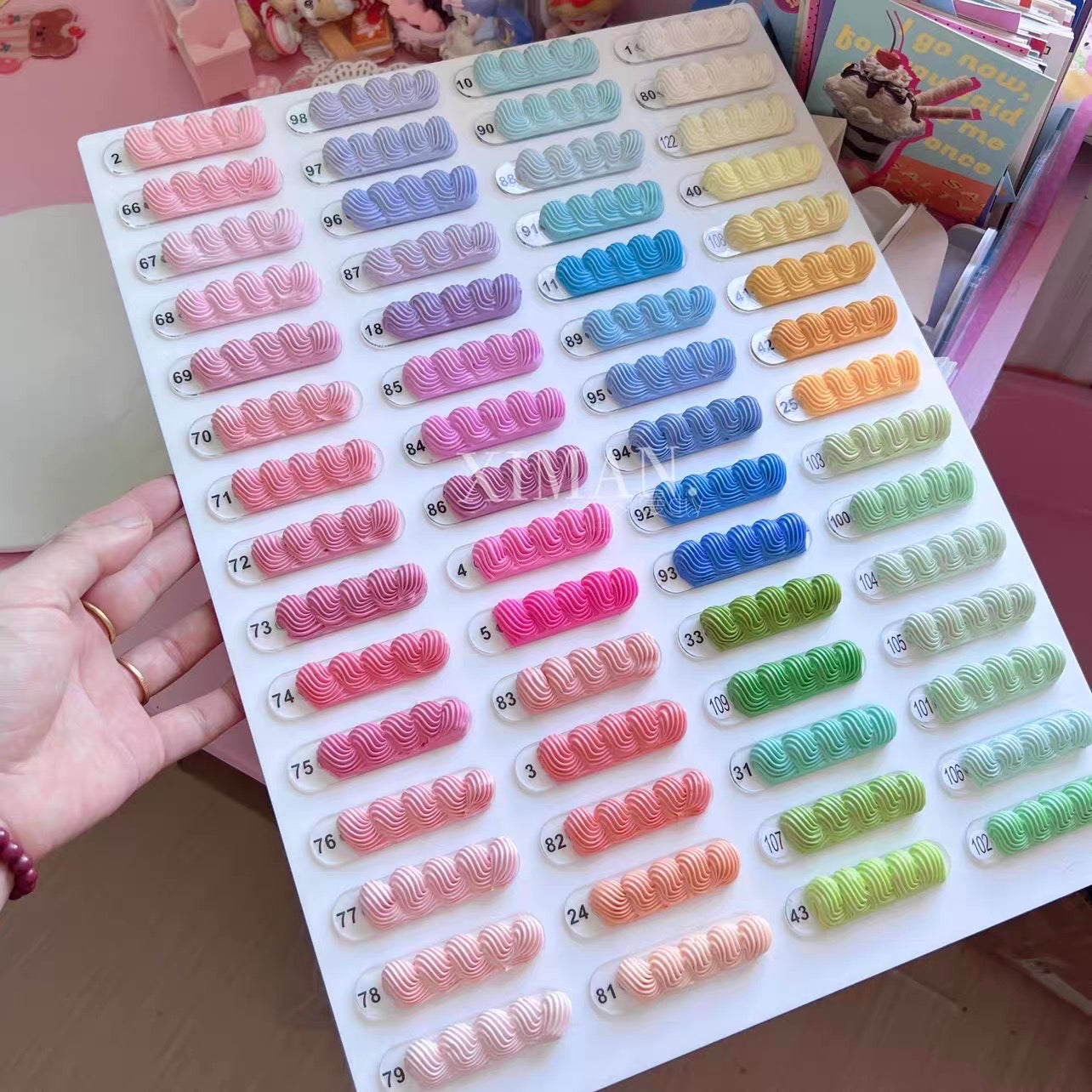 100g 122-color cream glue