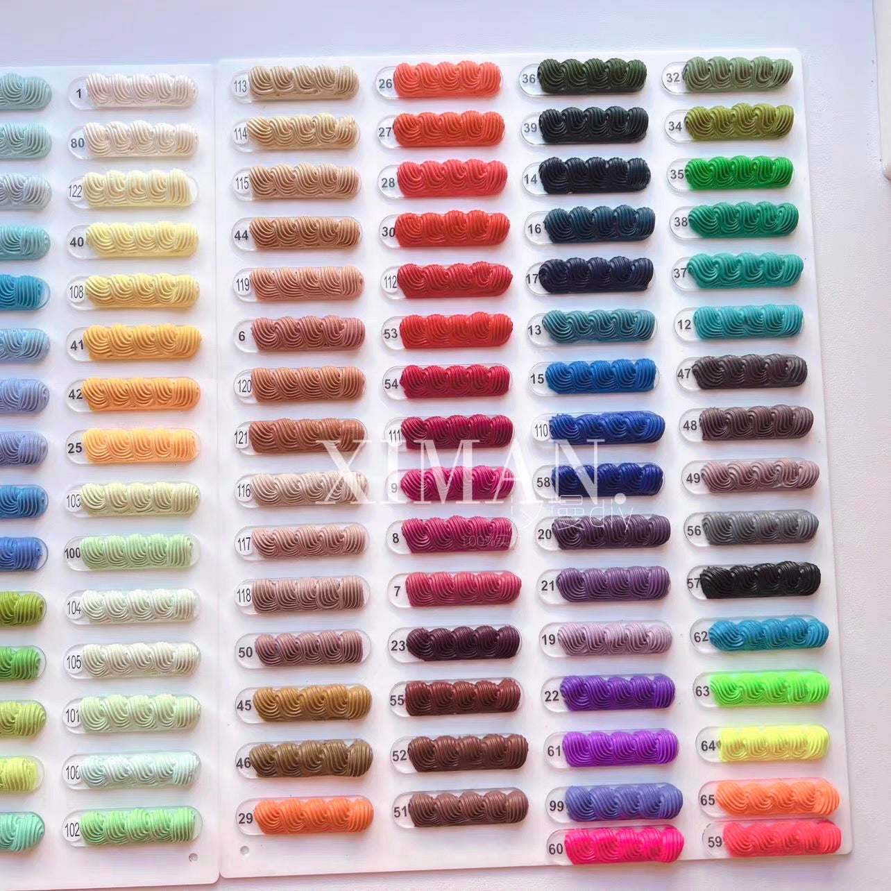 100g 122-color cream glue