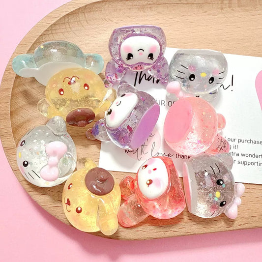 Sanrio Cute Cartoon Resin Charms