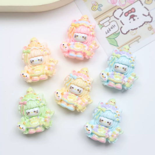 Resin cartoon charm (multiple styles)