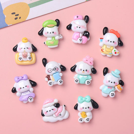 Cute resin cartoon charm