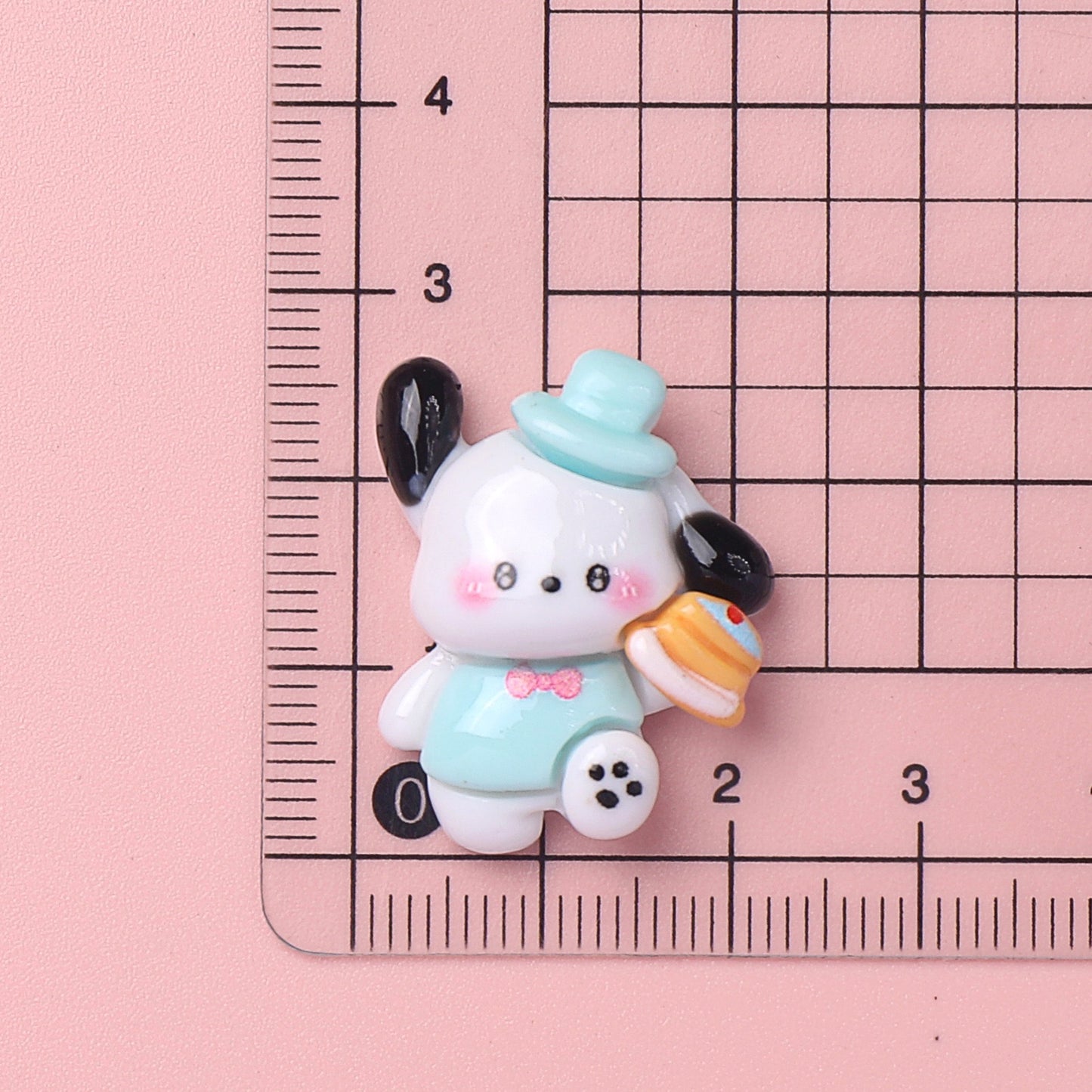 Cute resin cartoon charm
