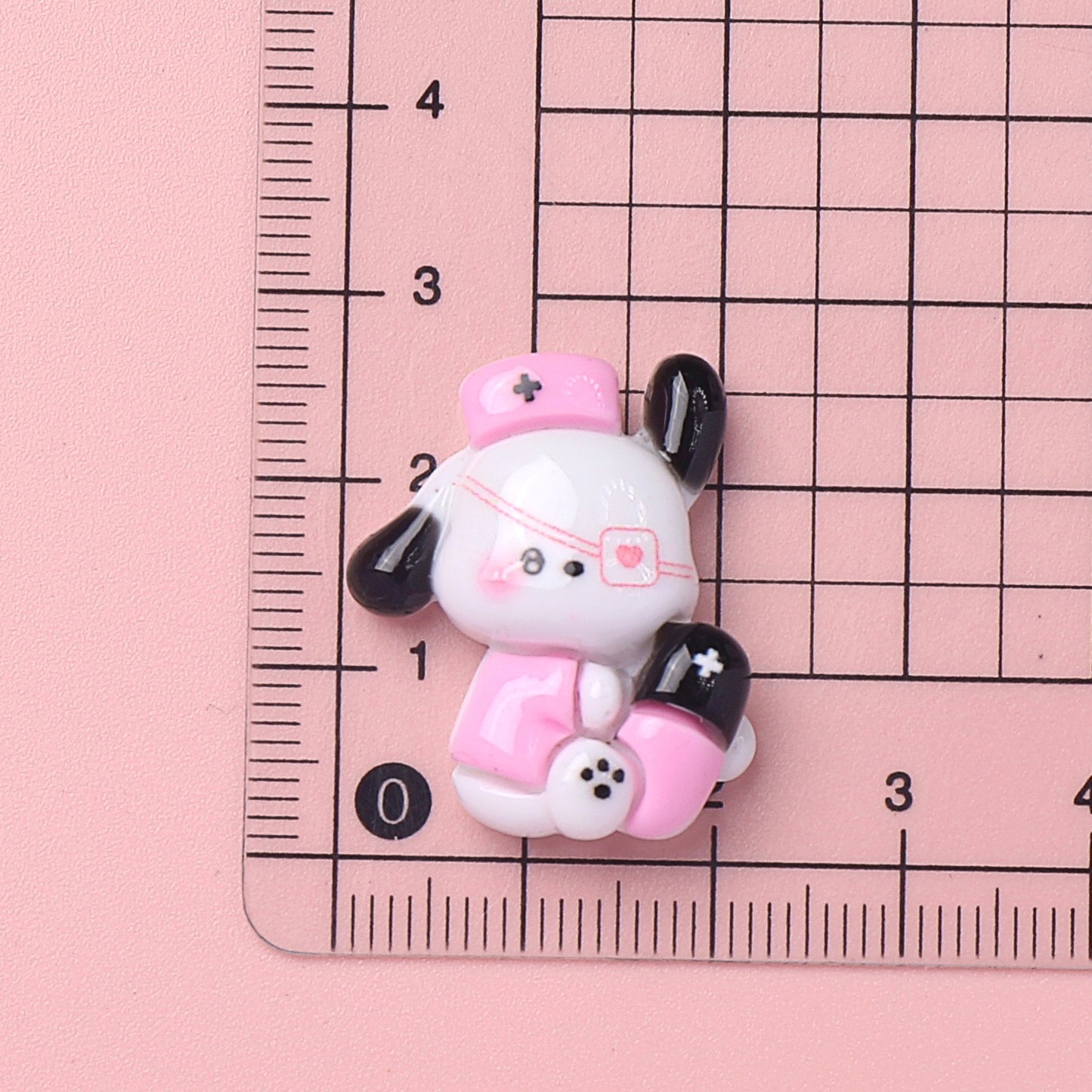 Cute resin cartoon charm