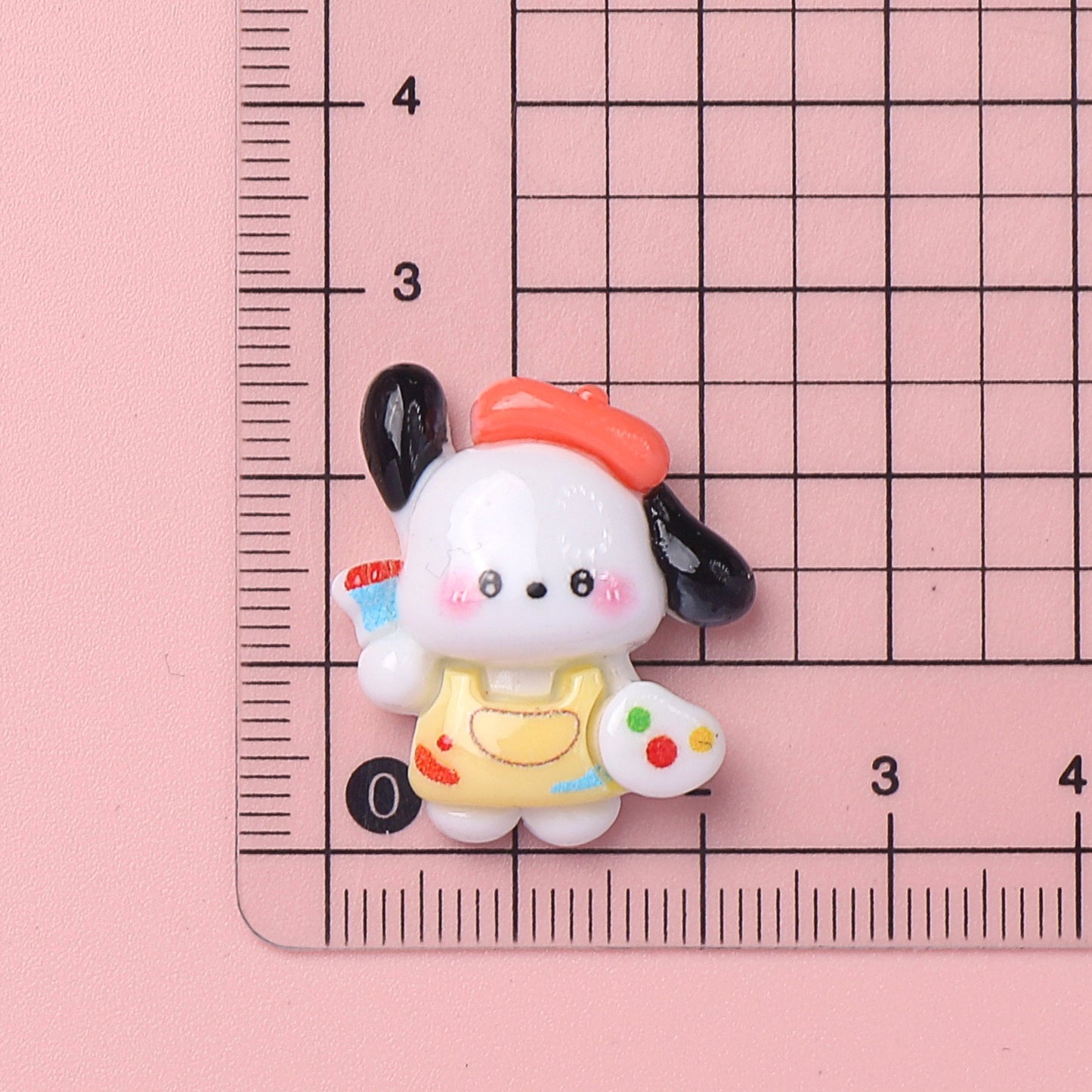 Cute resin cartoon charm