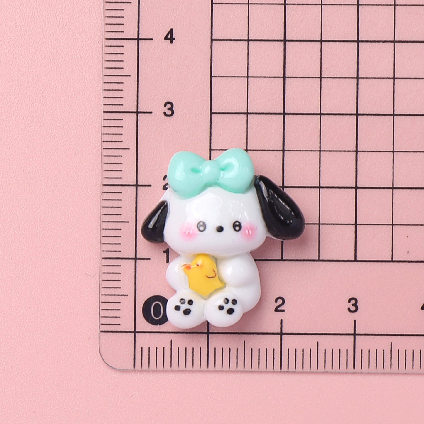 Cute resin cartoon charm