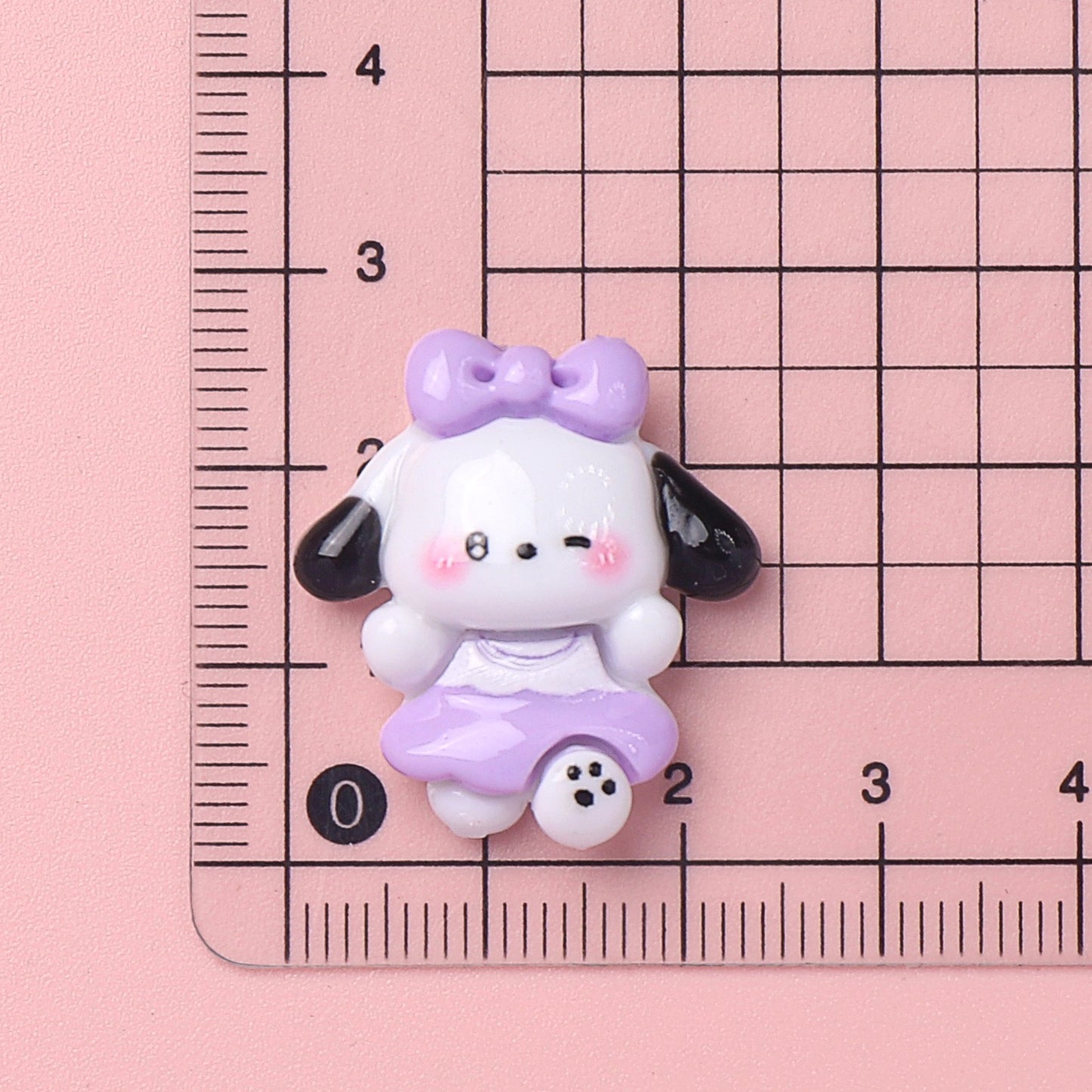 Cute resin cartoon charm