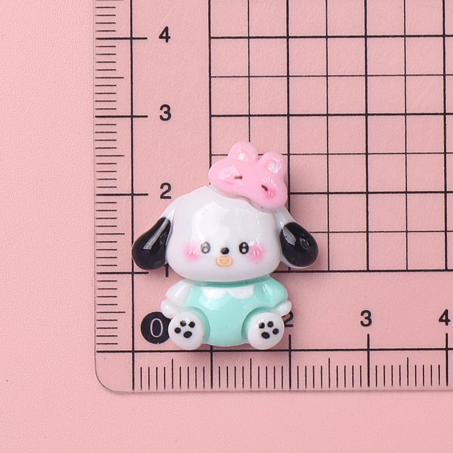 Cute resin cartoon charm