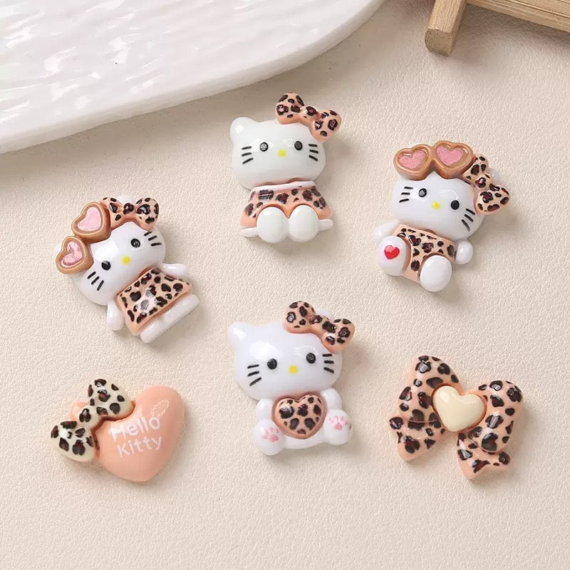 Cute resin cartoon charm