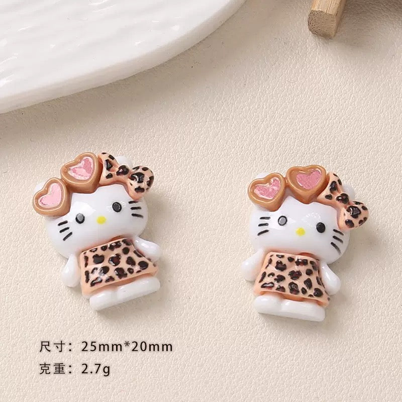 Cute resin cartoon charm