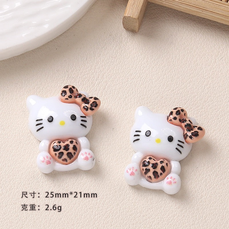 Cute resin cartoon charm