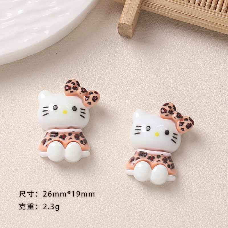 Cute resin cartoon charm