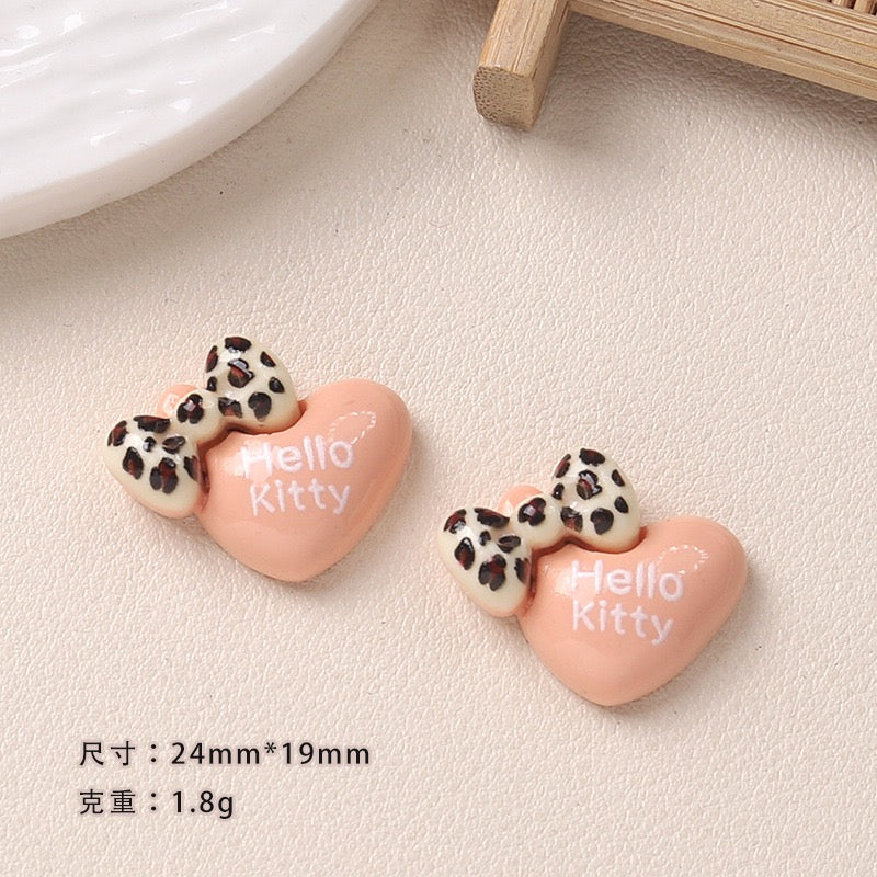Cute resin cartoon charm